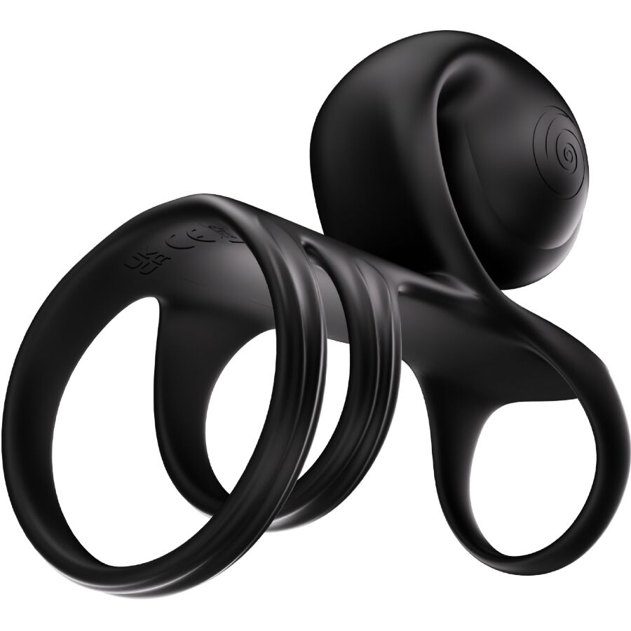 Snail Vibe Jovi Arc Couple Ring Remote Control Black