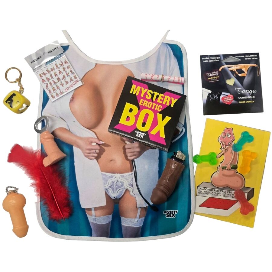 Diablo Picante Mystery Erotic Box for Her 10x10