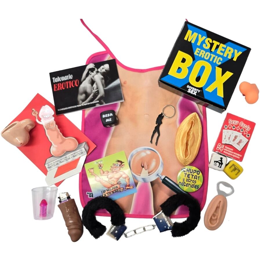 Diablo Picante Mystery Erotic Box for Him 15x15