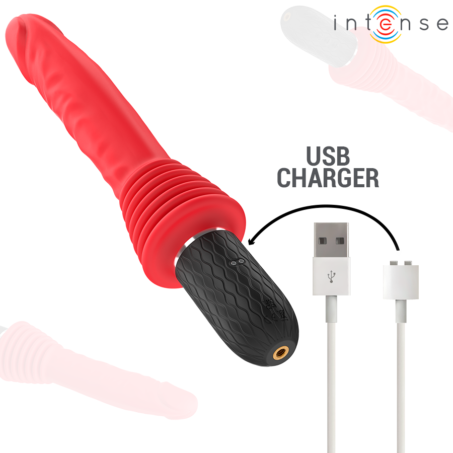 Intense Cynthia - Vibrador con Control Remoto y Función de Calor