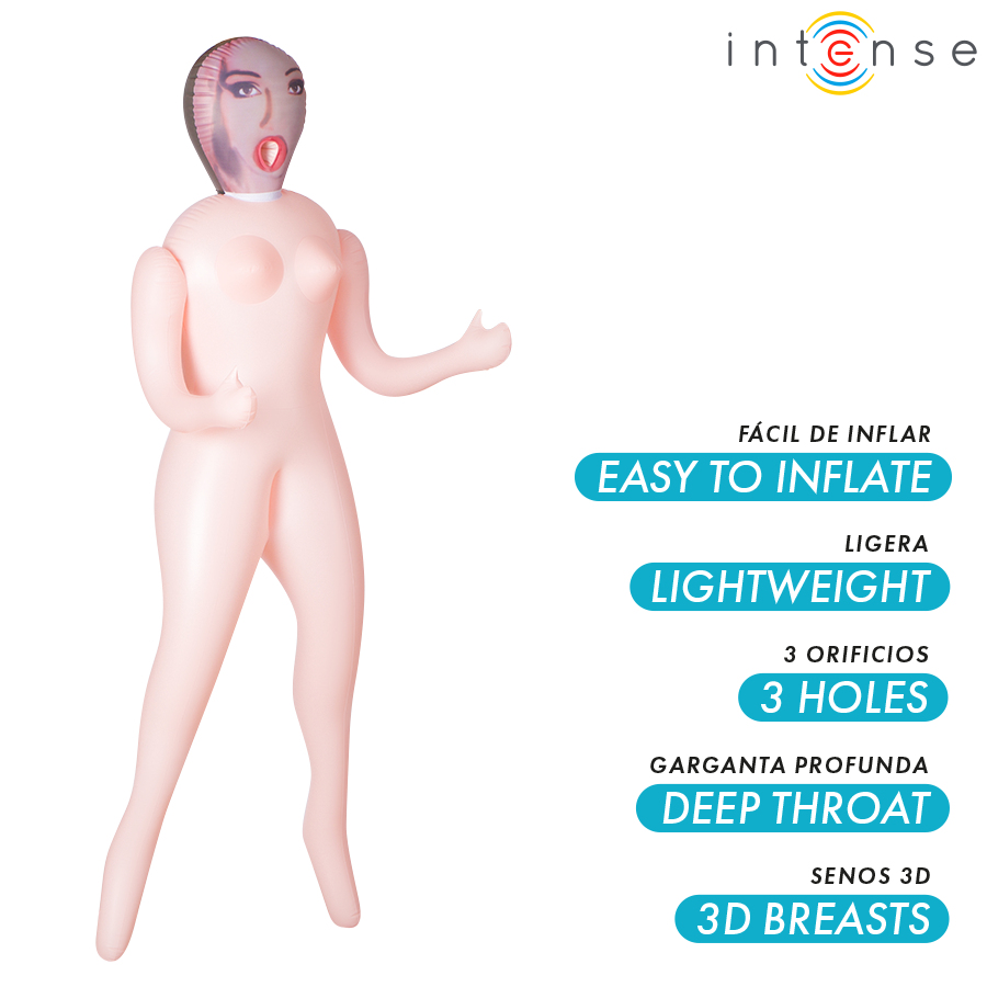 Muñeca Inflable Monique - Intense Dolls