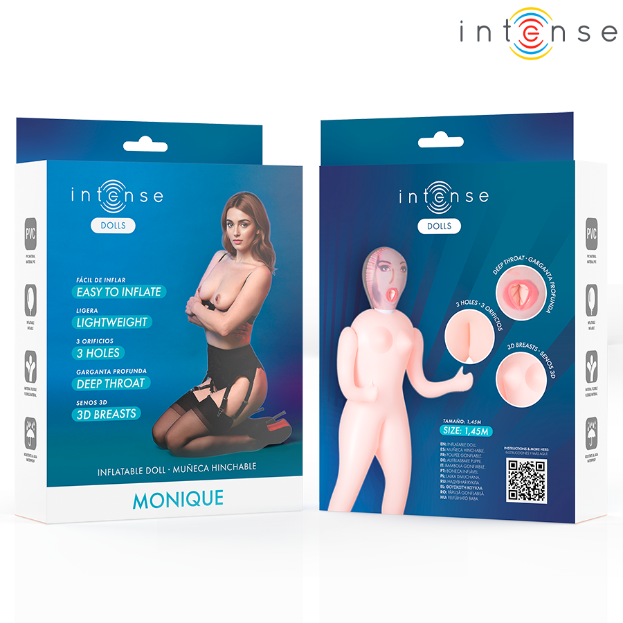 Muñeca Inflable Monique - Intense Dolls