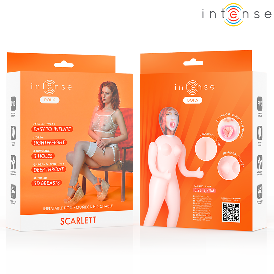 Intense Dolls Scarlett - Muñeca Hinchable