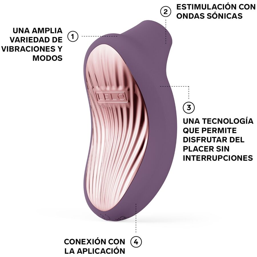 LELO Sona 3 Cruise Sonic Clitoral Massager Plum