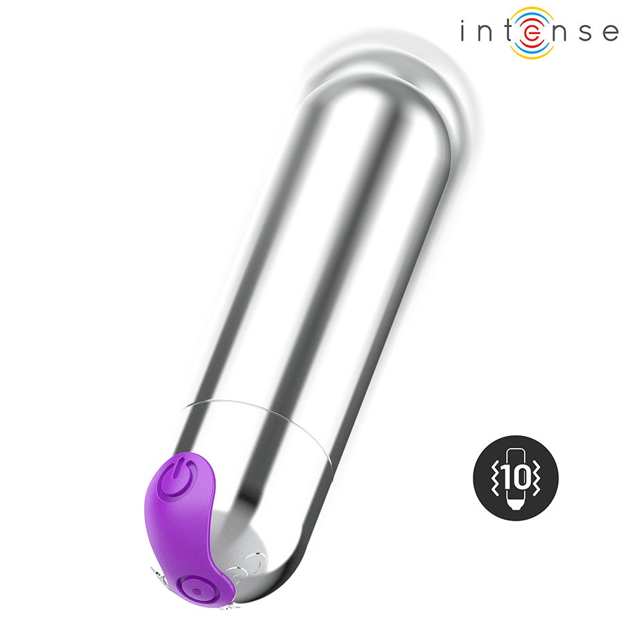 Intense Karen Mini Vibrador Recargable Plateado