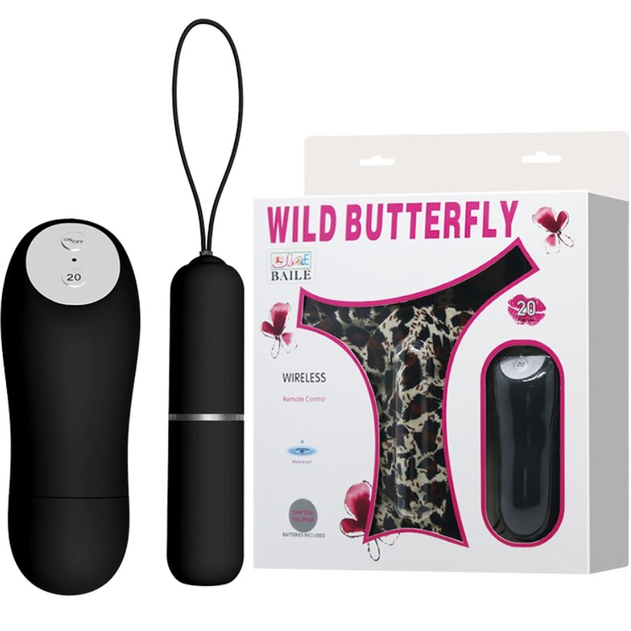 Braga Vibratoria Baile con Mando a Distancia Negro