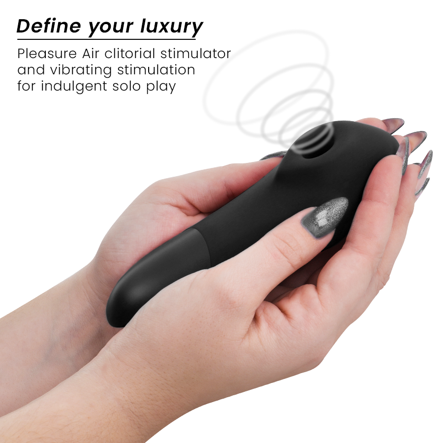 Womanizer Enhance Estimulador Clitoridiano Negro - Tecnología Pleasure Air™