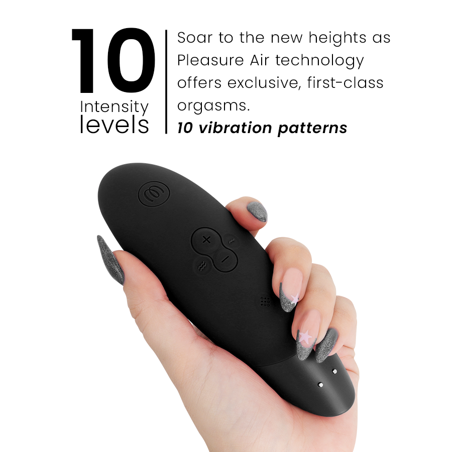 Womanizer Enhance Estimulador Clitoridiano Negro - Tecnología Pleasure Air™