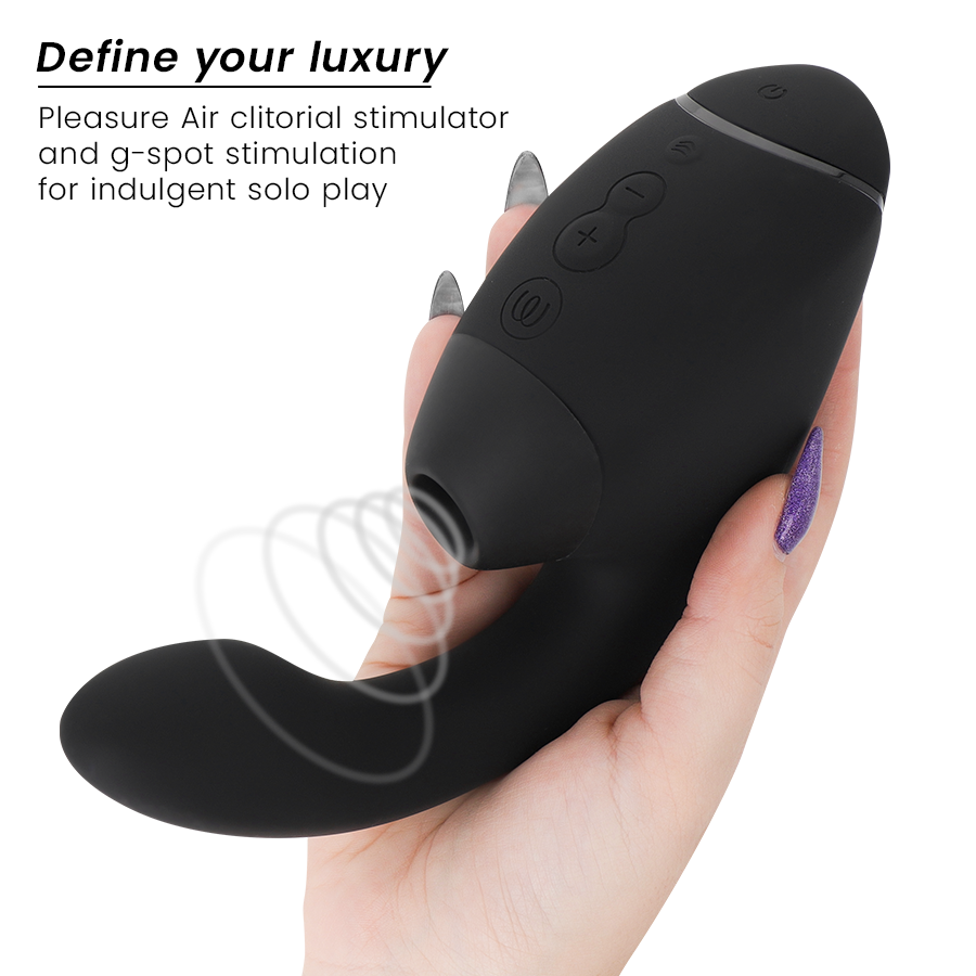 Womanizer Duo Next - Estimulador Dual Clitoral y Punto G con Tecnología Pleasure Air