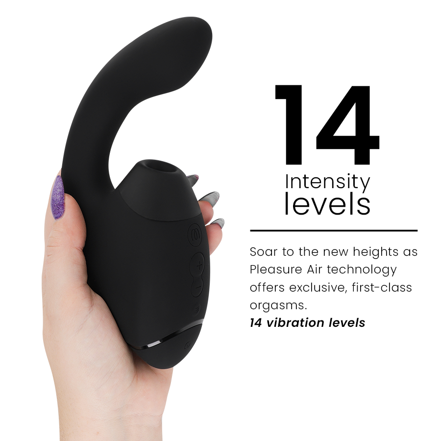 Womanizer Duo Next - Estimulador Dual Clitoral y Punto G con Tecnología Pleasure Air