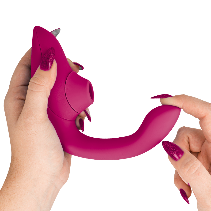 Womanizer BLEND - Estimulador Dual Clítoris y Zona G Rosa Vibrante