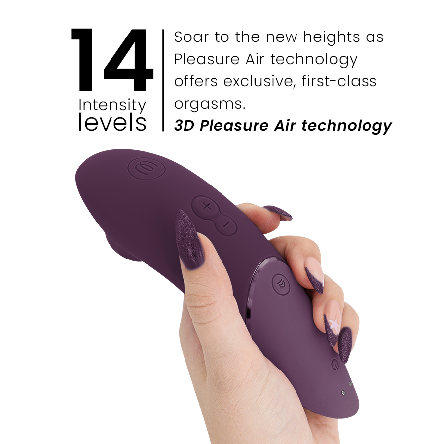 Womanizer Next Estimulador Clitorial - Tecnología Pleasure Air Dark Purple