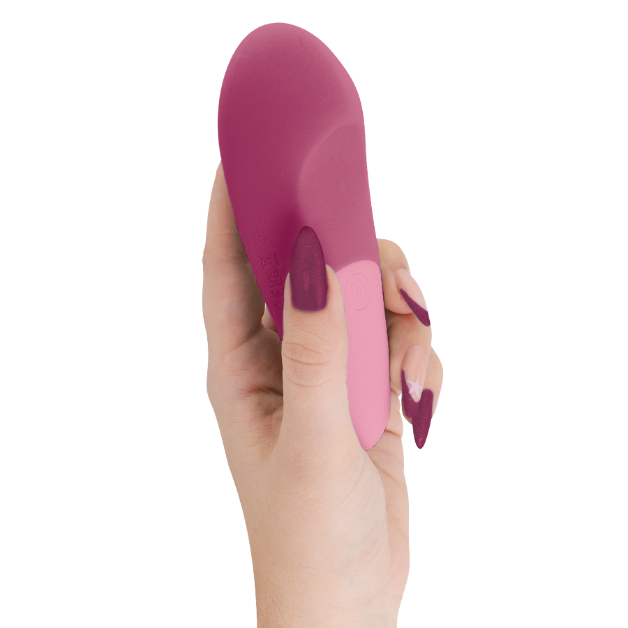 Womanizer Vibe Lay-On Silent Vibrator Dusky Pink