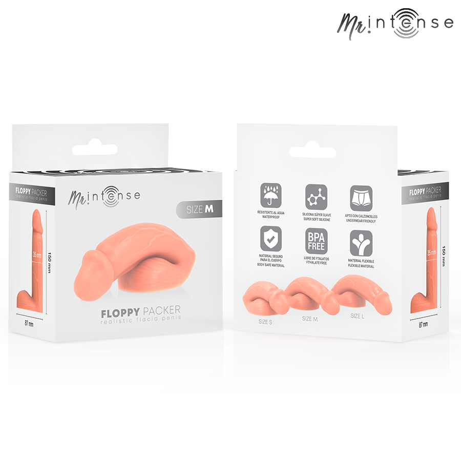 Mr Intense Floppy Size M Realistic Packer