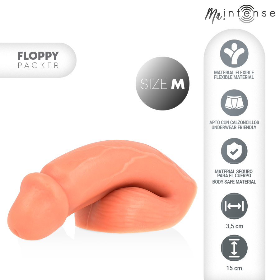 Mr Intense Floppy Size M Realistic Packer