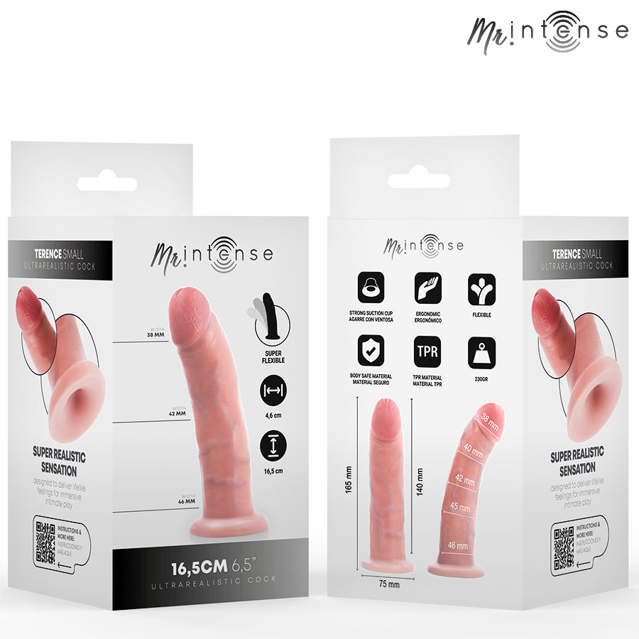 Mr Intense Small Terence Dildo 16.5 cm