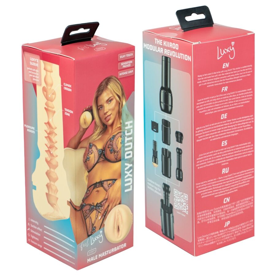 KIIROO Feel Luxy Dutch Masturbator Stars Collection
