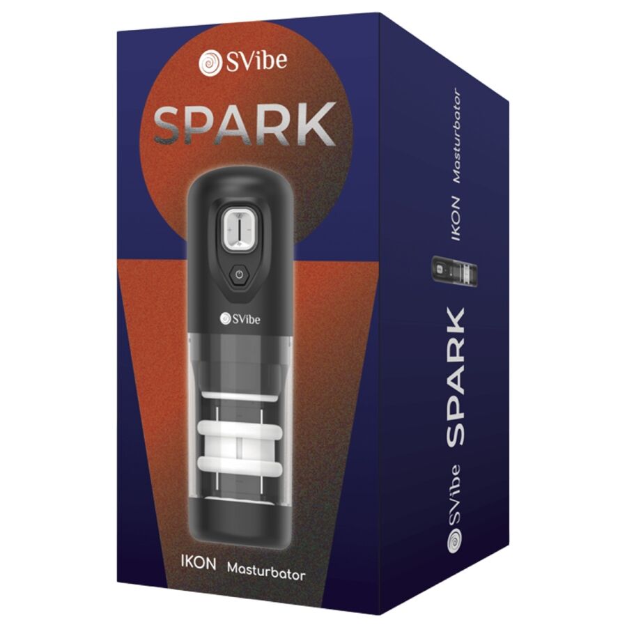 Snail Vibe Ikon Spark - Masturbador con Empuje y Rotación