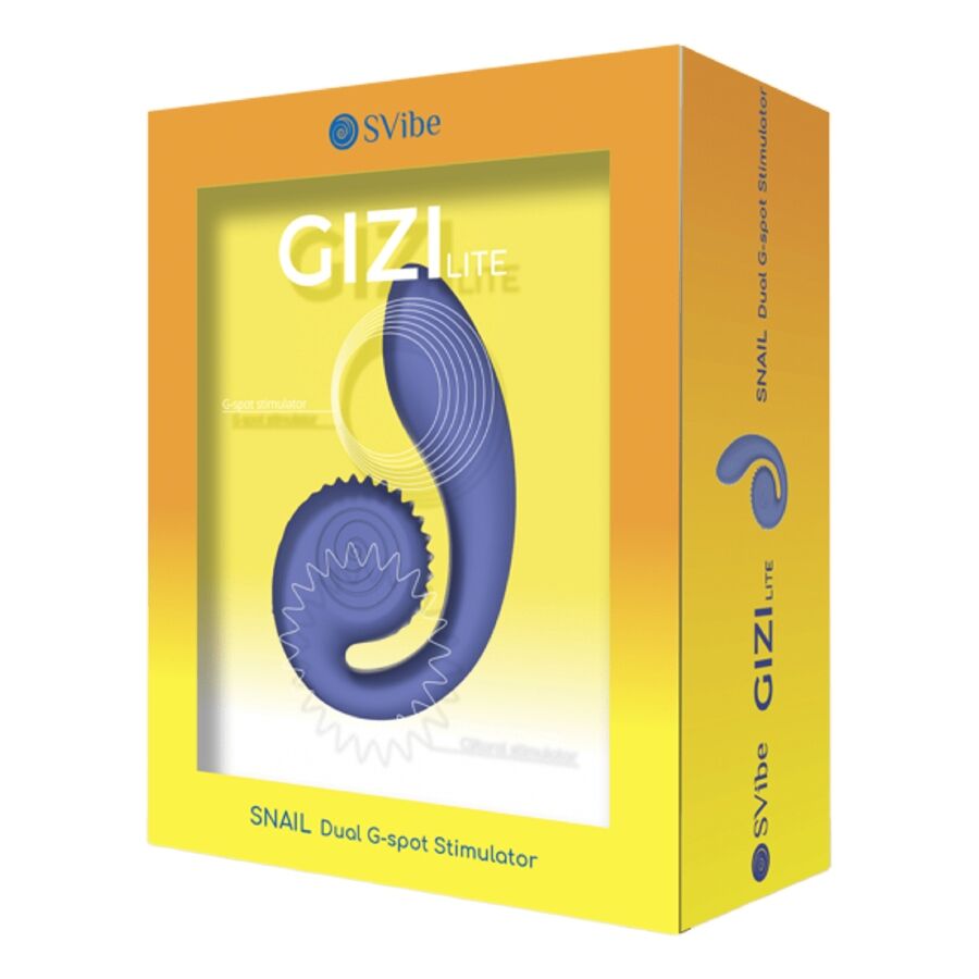 Snail Vibe Gizi Lite - Vibrador Dual Estimulación G-Spot y Clítoris