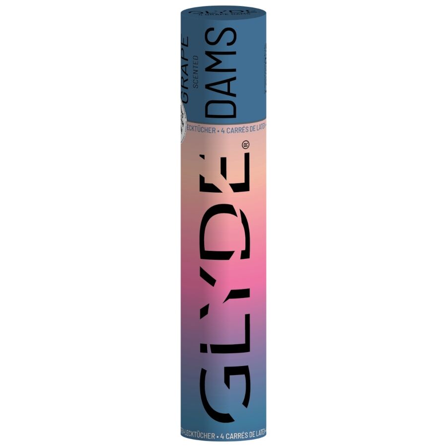 Sheer Glyde Dams Láminas Latex Oral Sex Uva