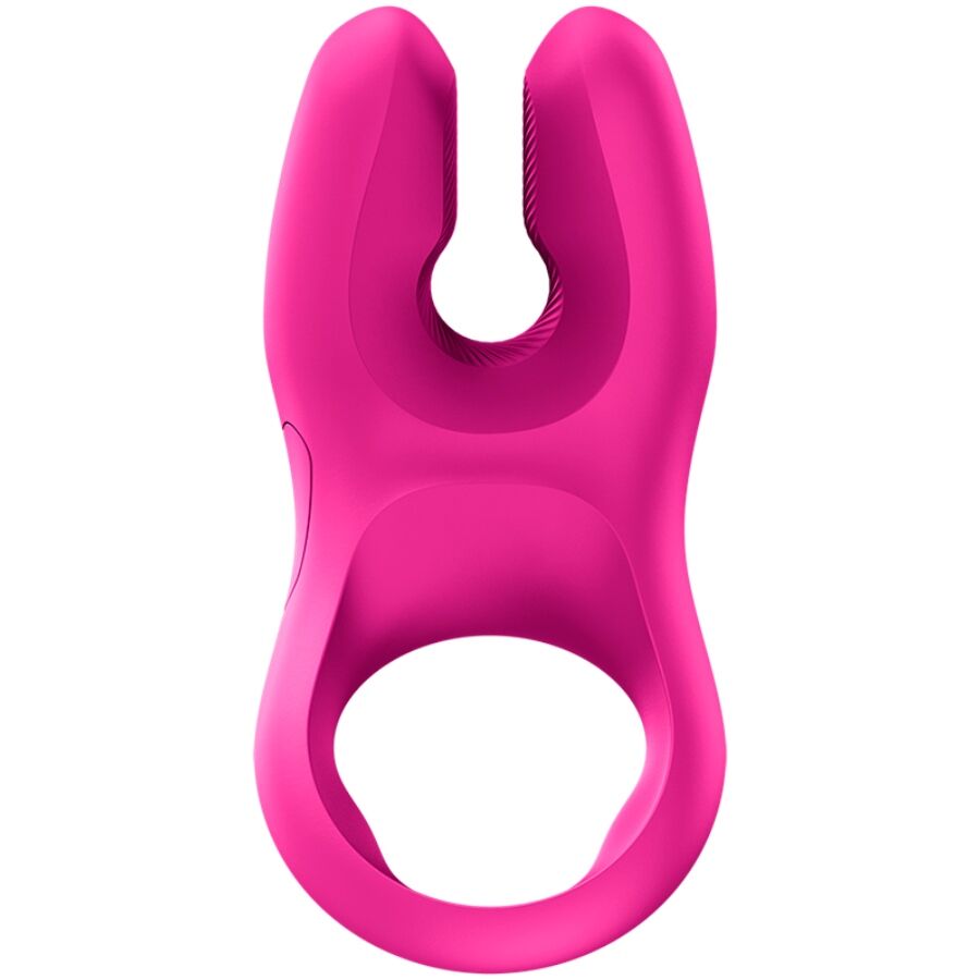 Fun Factory Nos Pro Vibrating Cock Ring Magenta