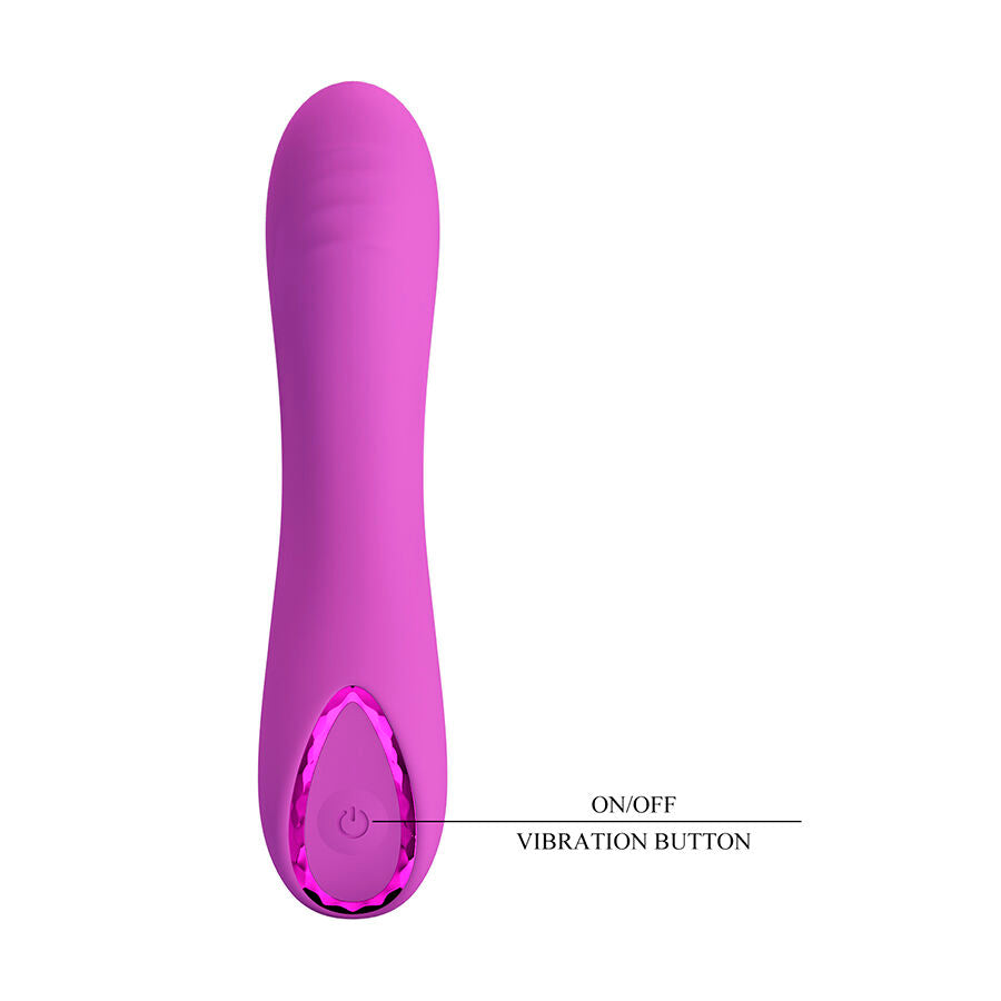 Pretty Love DJ Dick G-Spot Purple Vibrator