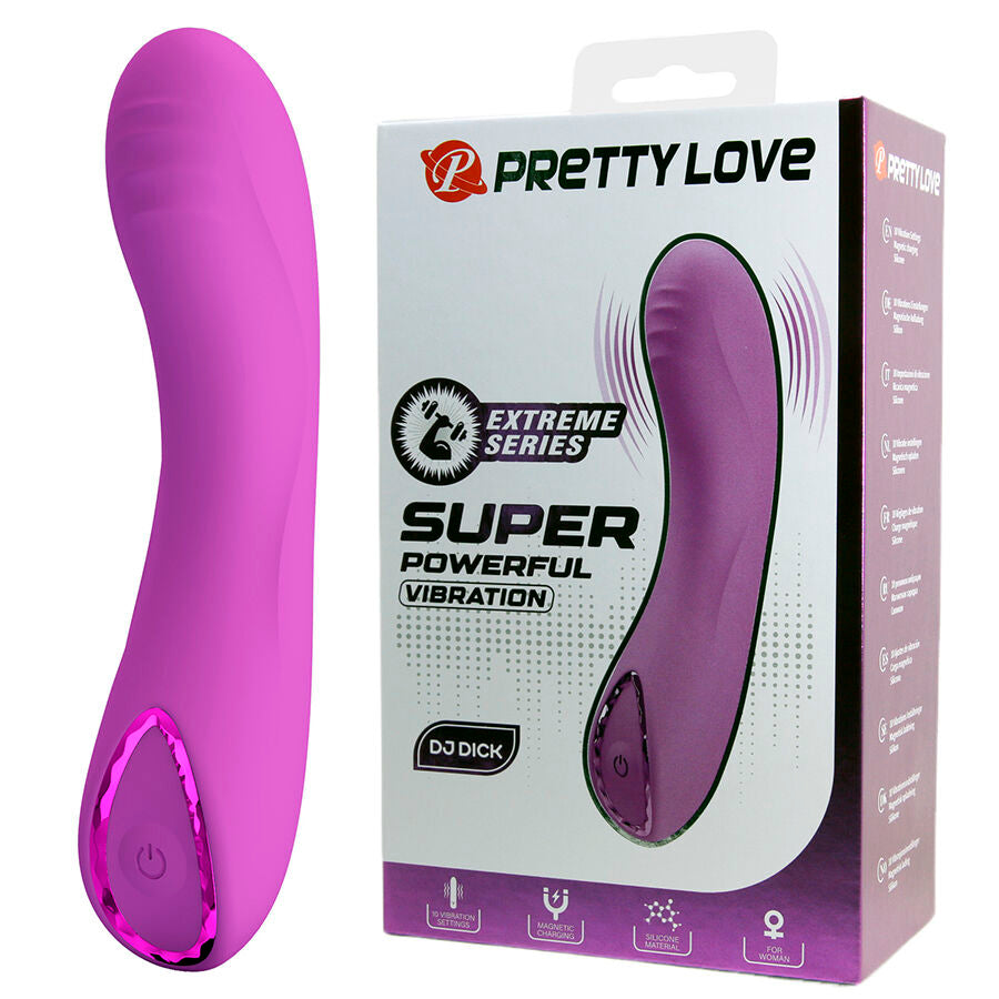 Pretty Love DJ Dick G-Spot Purple Vibrator