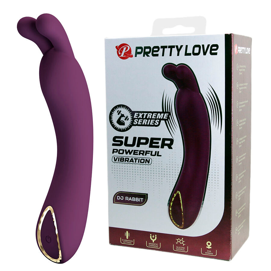 Pretty Love DJ Rabbit Purple - Vibrador G-Spot