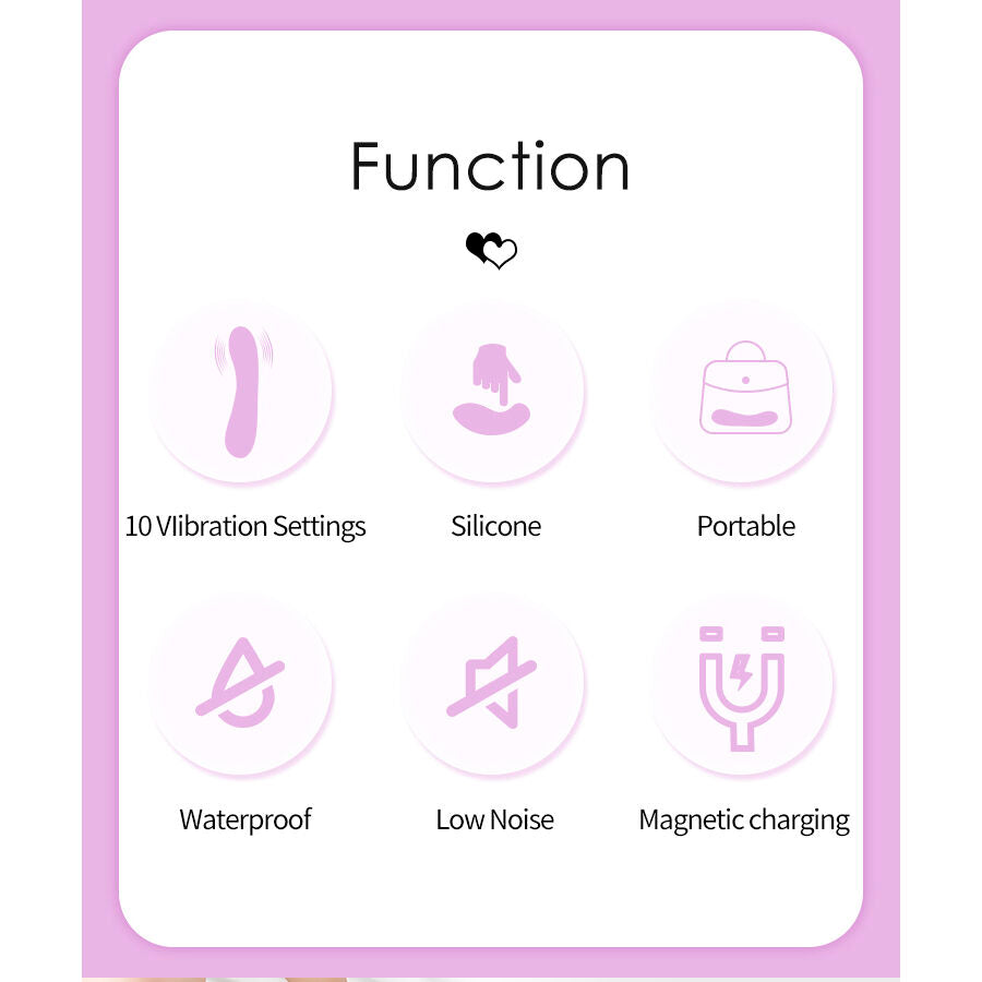 Pretty Love DJ Rabbit Purple - Vibrador G-Spot