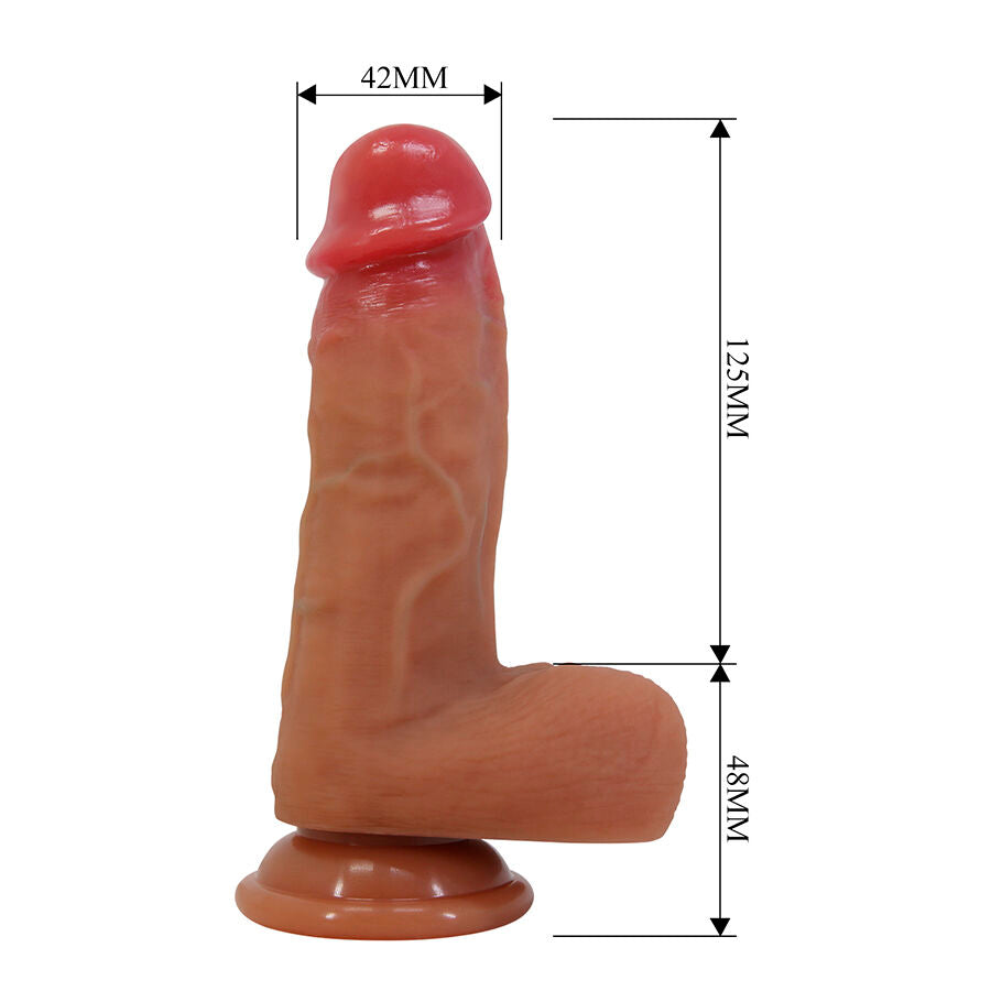 Pretty Love Curtis - Dildo Realista con Ventosa 17.3 cm