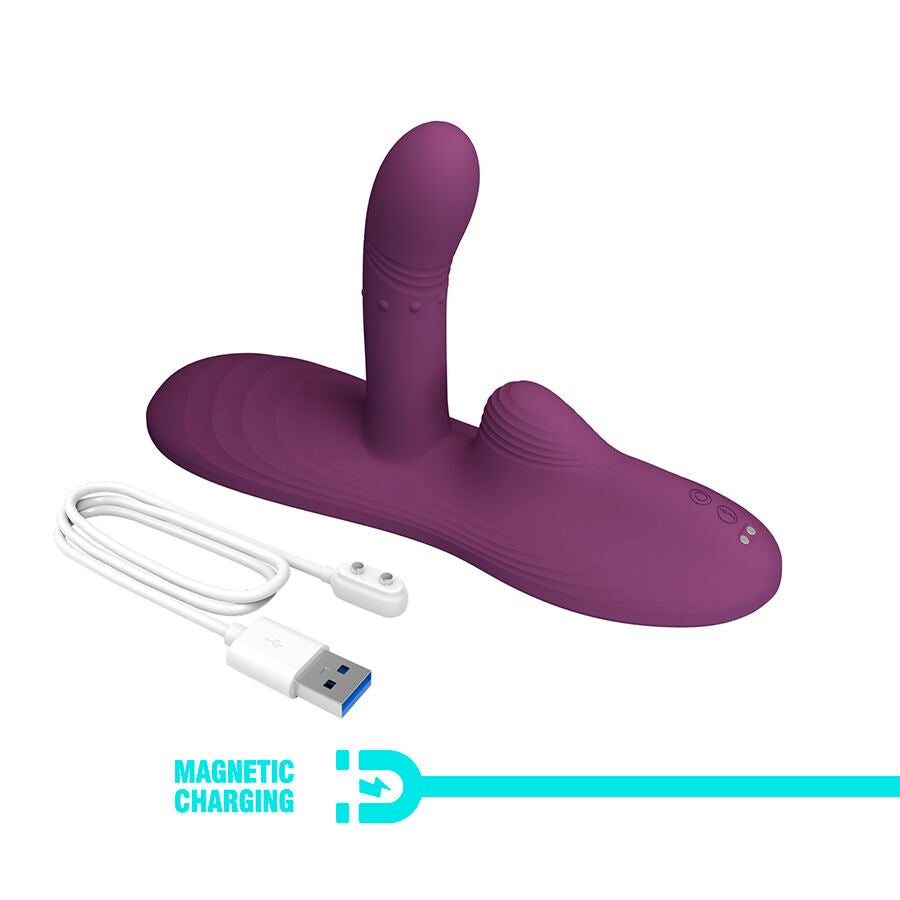 Pretty Love Luka - Vibrador con Efecto Calor y Control Remoto