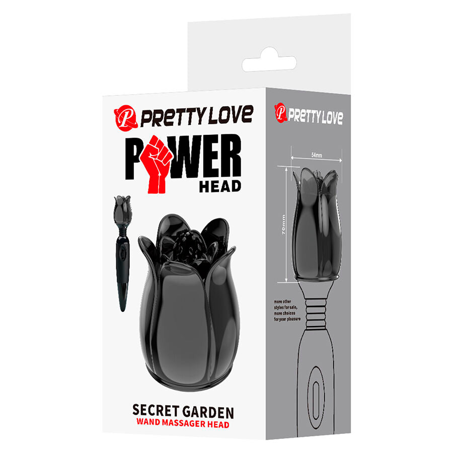 Pretty Love Secret Garden Black Massage Head