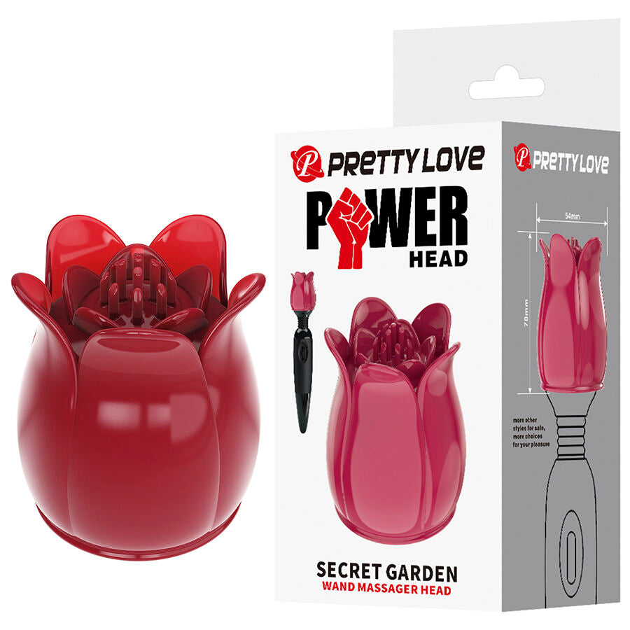 Pretty Love Secret Garden Pink Massage Head