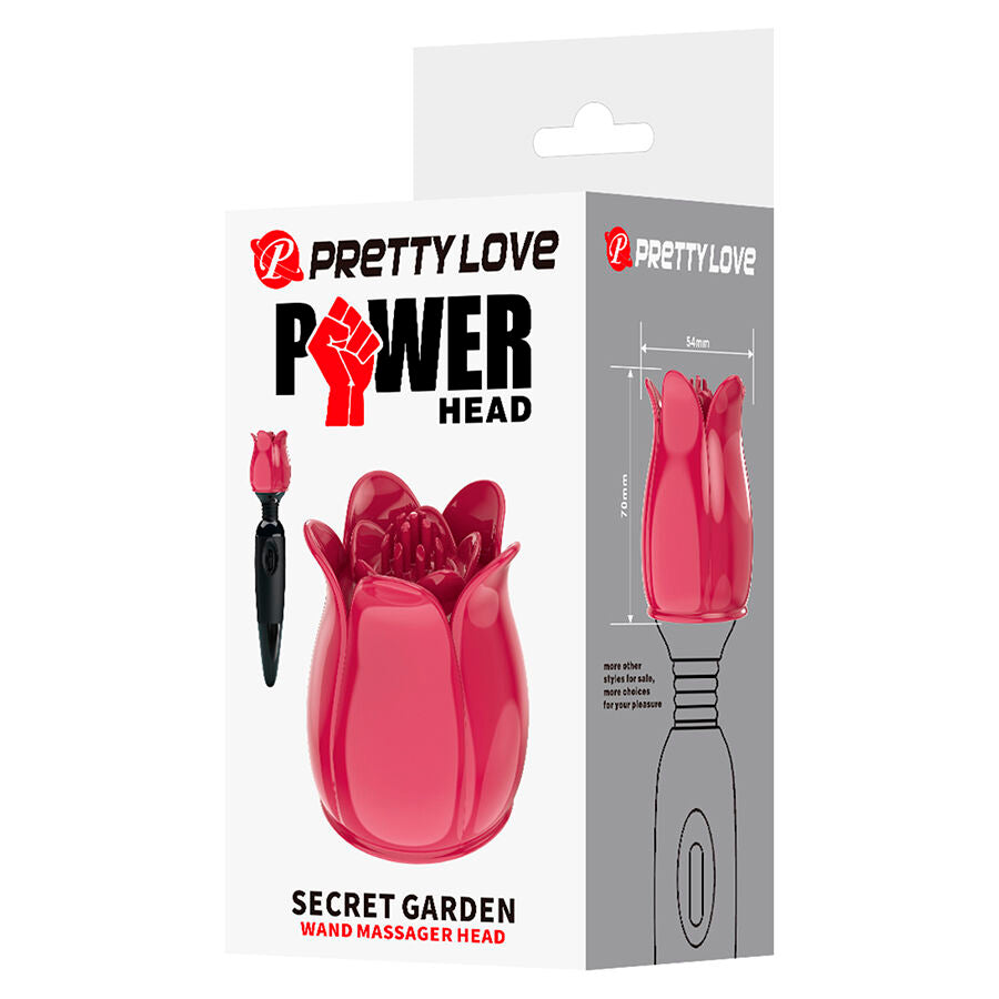 Pretty Love Secret Garden Pink Massage Head