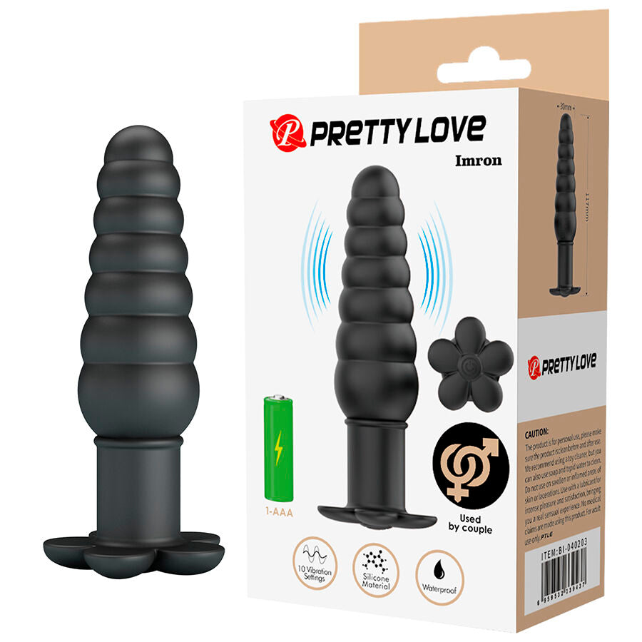 Pretty Love Imron - Vibrador Anal con Control Remoto