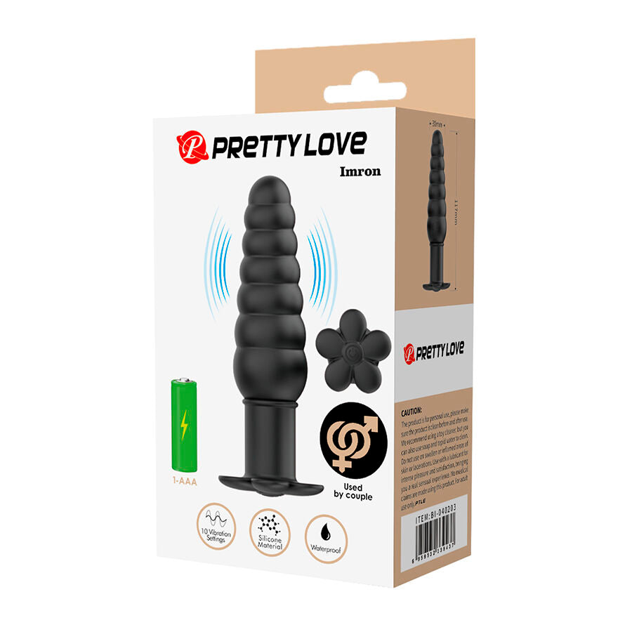 Pretty Love Imron - Vibrador Anal con Control Remoto