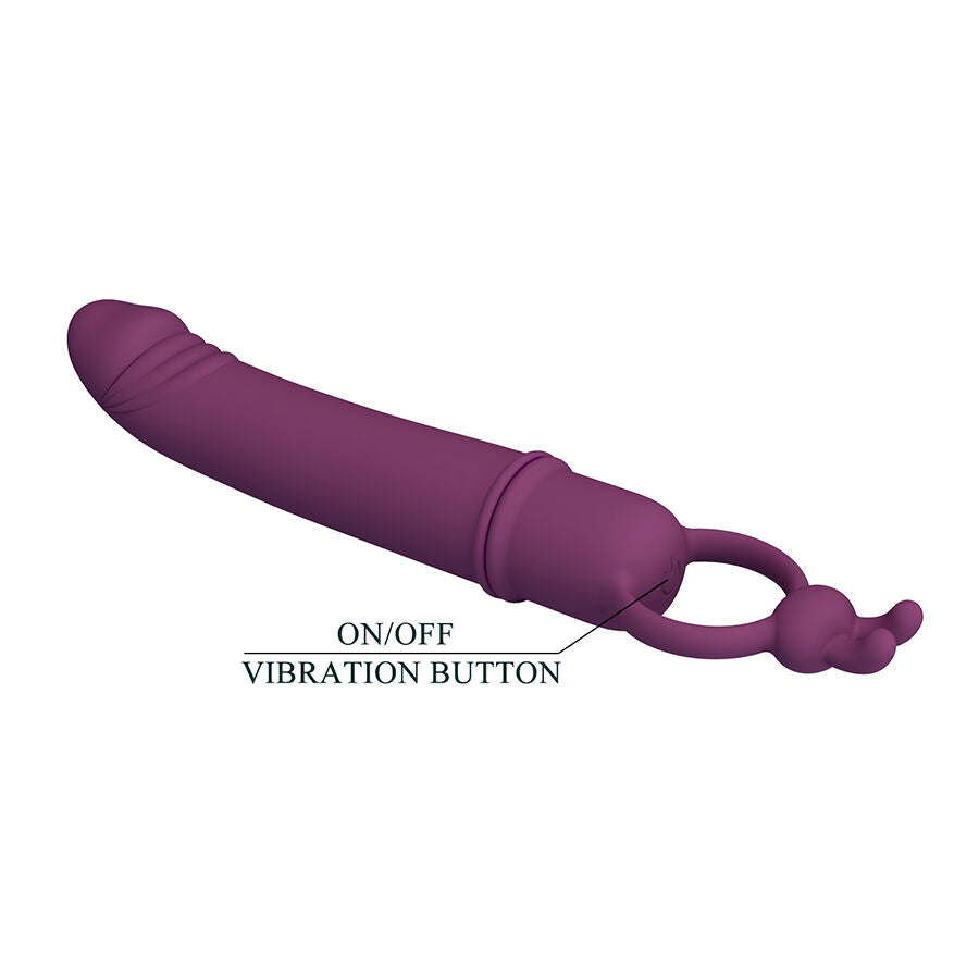 Pretty Love Cora - Vibrador con Forma de Pene y Anillo de Resistencia
