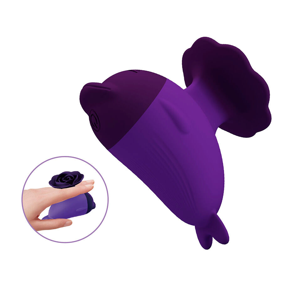 Pretty Love Dolphin Mini Vibrator con Clip