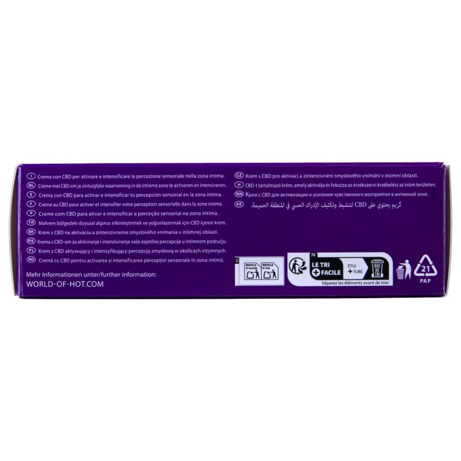 Hot Vulva Cream mit CBD 50ml