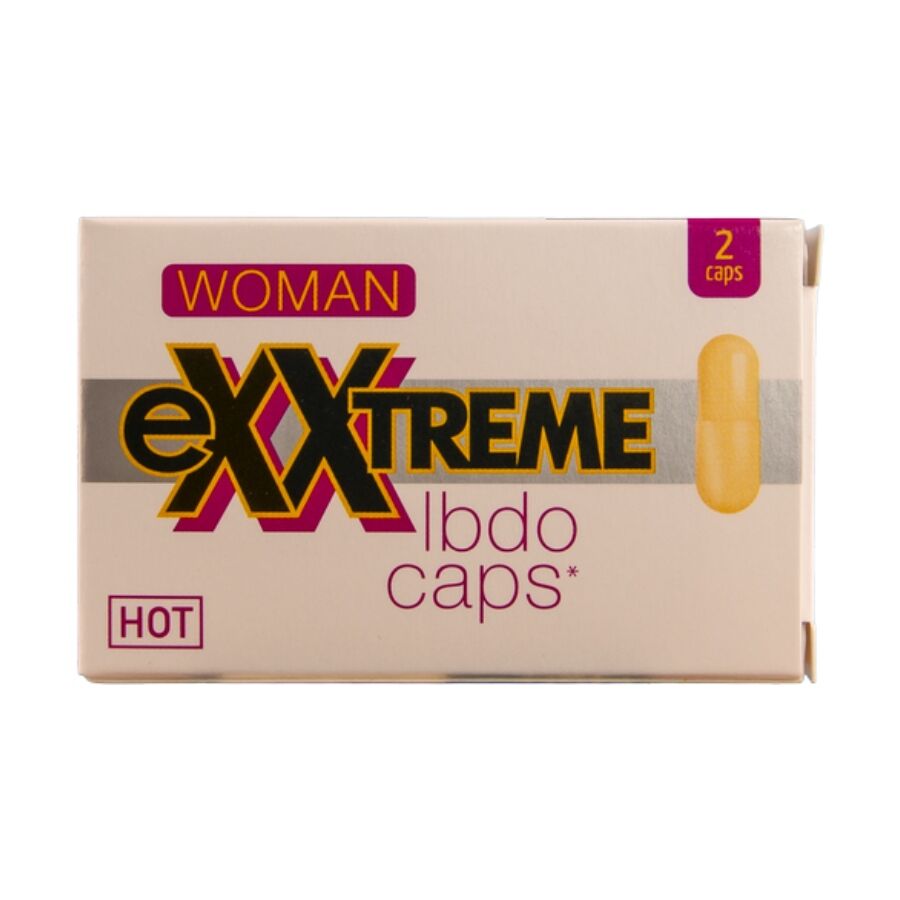 Hot Exxtreme Libido Caps Woman - Pack 2 Unidades