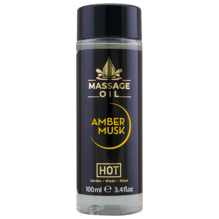 Hot Massage Oil Amber & Musk 100 ml