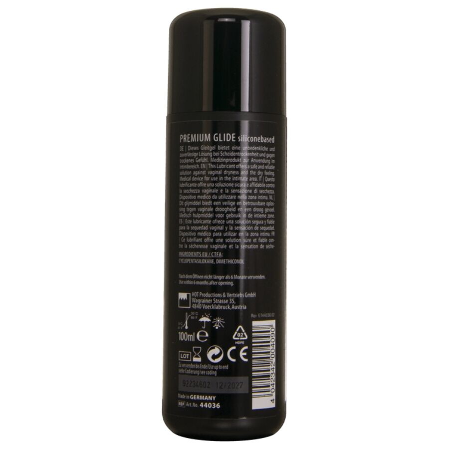 HOT Premium Silicone Glide - Lubricante a Base de Silicona 100 ml