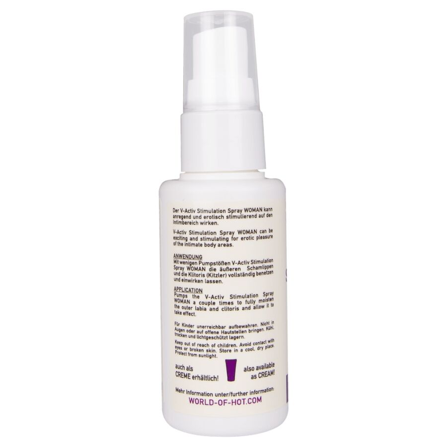 HOT V-Activ Spray de Estimulación para Mujer 50 ml