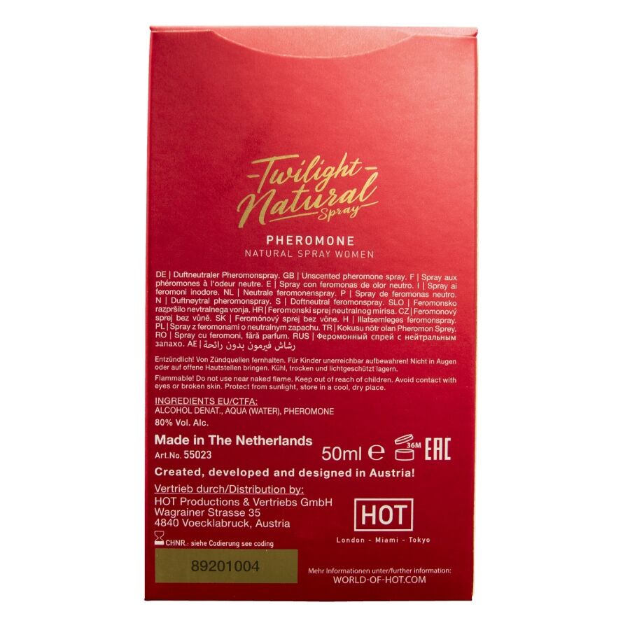 HOT Twilight Pheromone Natural Women - Perfume con Feromonas 50ml