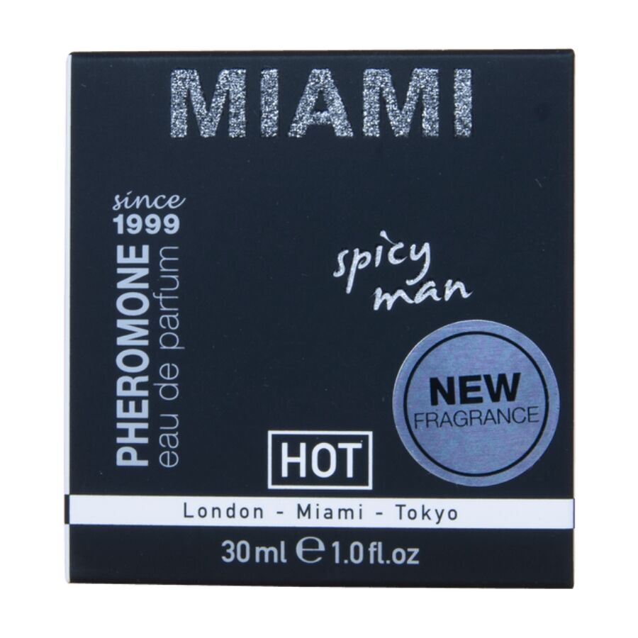 HOT Pheromone Parfume Miami Spicy Man 30 ml - Perfume con Feromonas