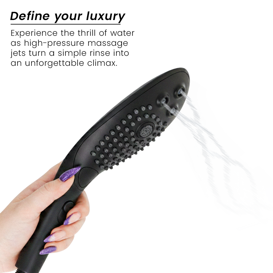 Womanizer Wave - Estimulador Clitoral de Ducha Negro
