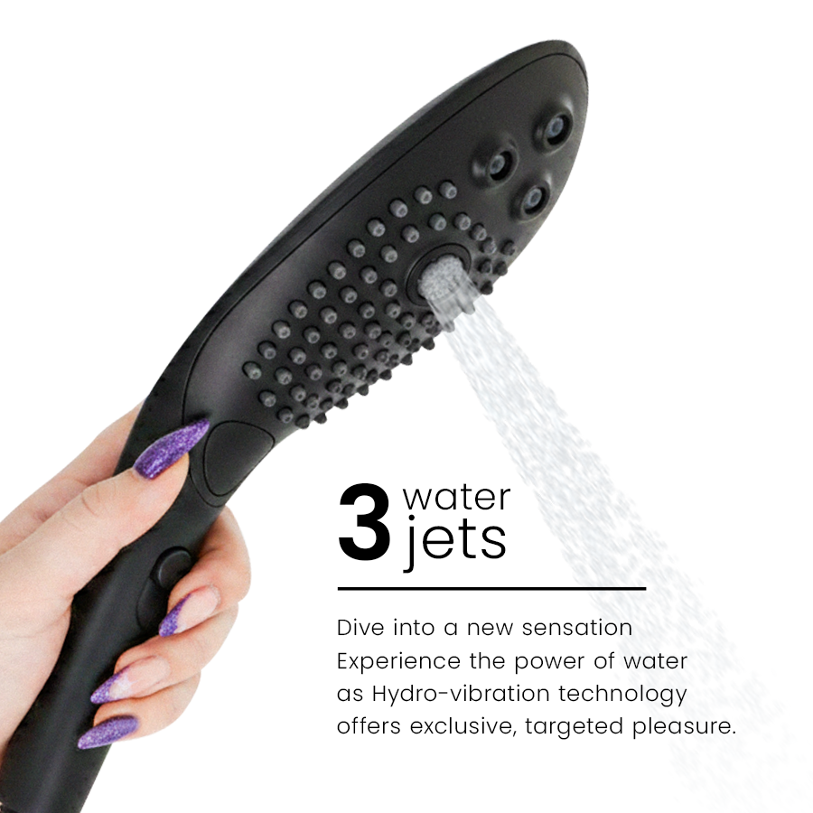 Womanizer Wave - Estimulador Clitoral de Ducha Negro