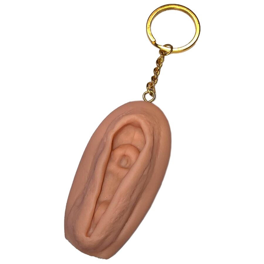 Llavero Diablo Picante Vagina Light Tone
