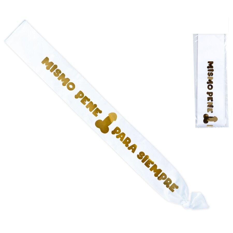 Diablo Picante Metallic Penis White Band