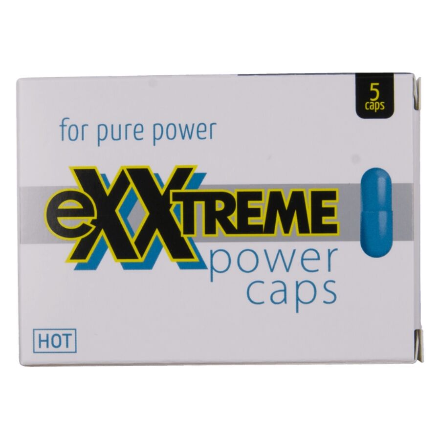 Hot Exxtreme Power Caps Man 5 Unidades